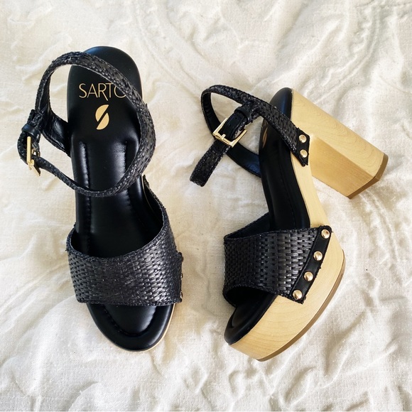 Franco Sarto Wally Platform Sandal Size 8.5 New $160 - Picture 5 of 9